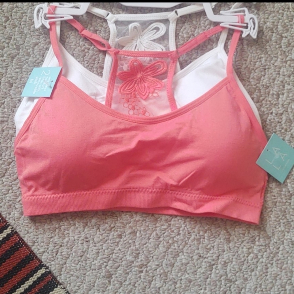 LA LA Intimates Tattoo Mesh Bra